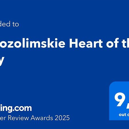 Jerozolimskie Heart Of The City Varsóvia Exterior foto